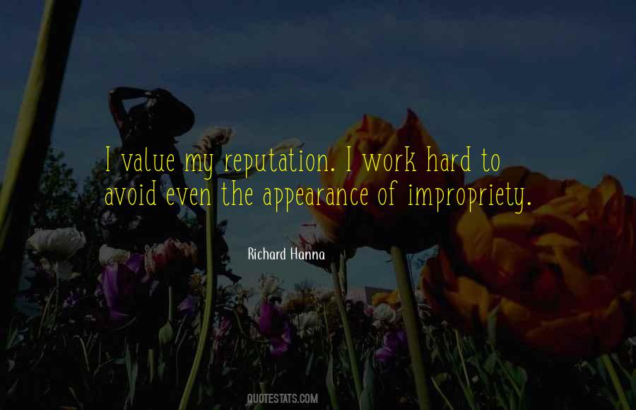 The Appearance Of Impropriety Quotes #302191 The Appearance Of Impropriety Quotes #302191