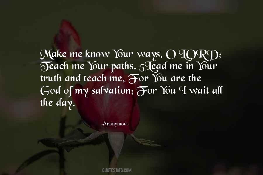 Wait For The Day Quotes #1210359