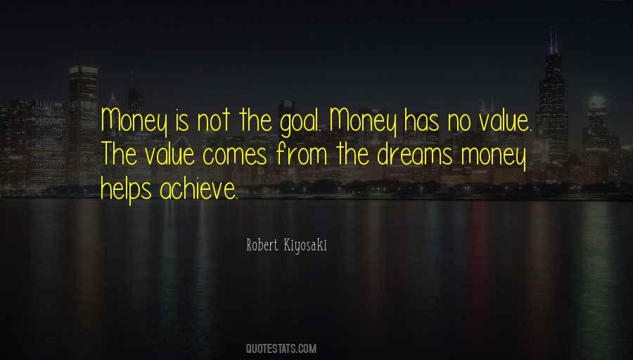 Goal Dream Quotes #1017298