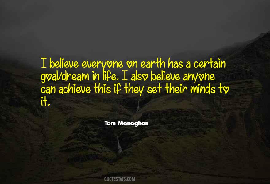 Goal Dream Quotes #1259536