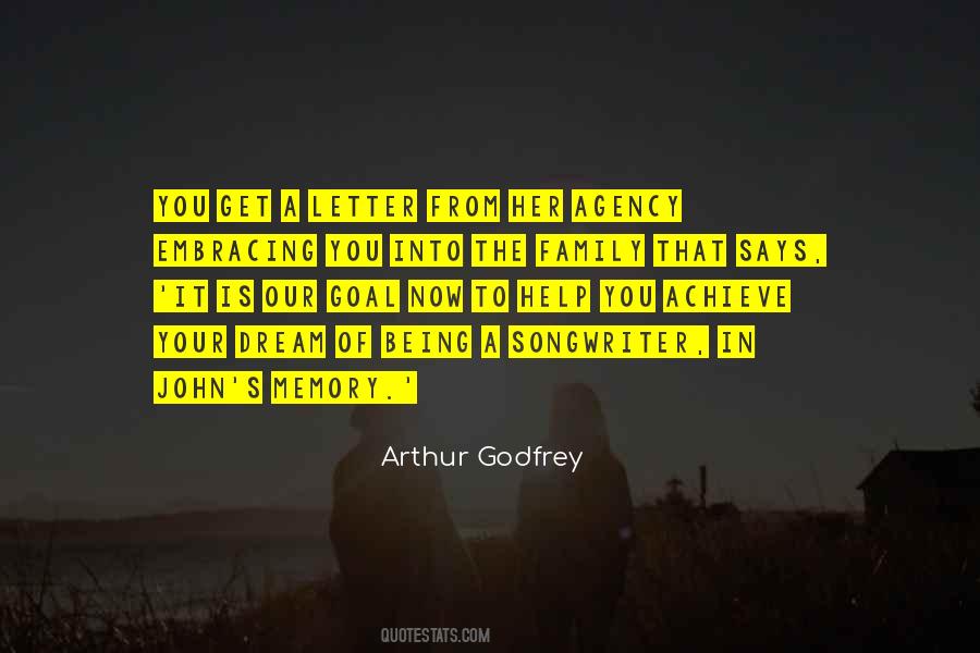 Goal Dream Quotes #1397778
