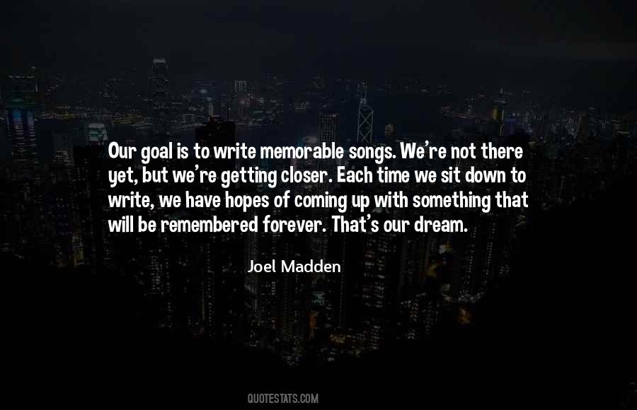 Goal Dream Quotes #301191