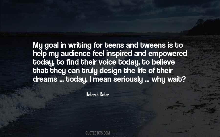 Goal Dream Quotes #452549