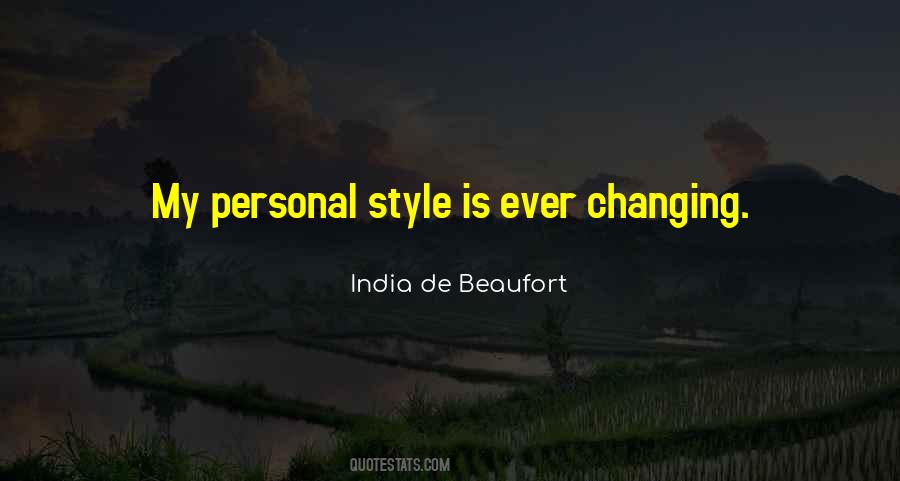 My Personal Style Quotes #1644707