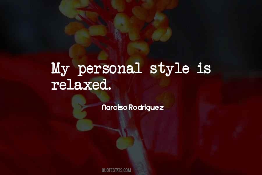 My Personal Style Quotes #208880