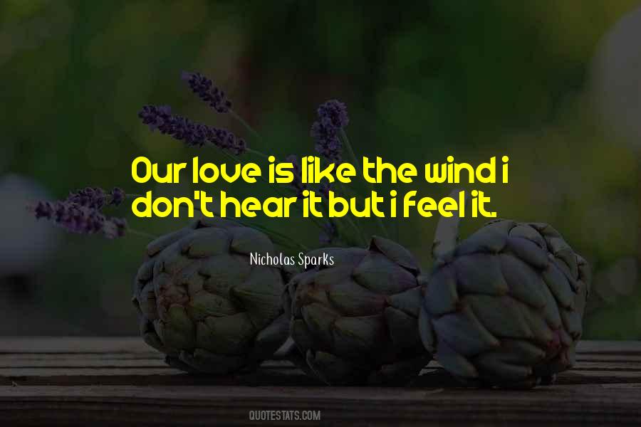 Our Love Is Like Quotes #1122622
