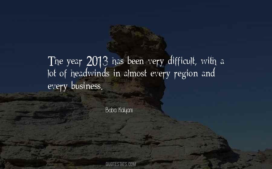 Difficult Year Quotes #1062062