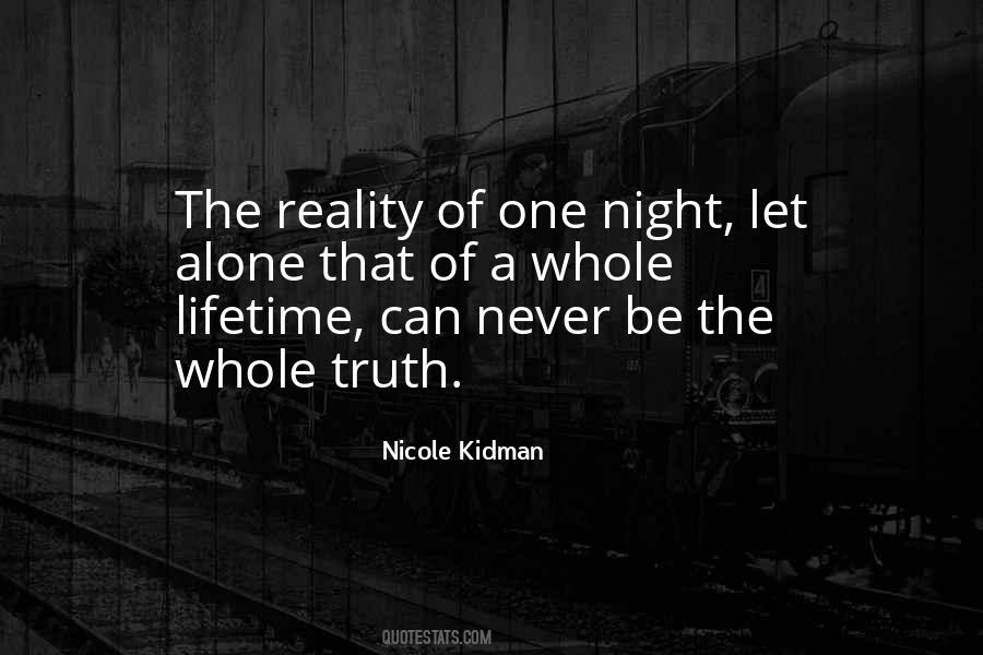 Let Reality Be Reality Quotes #388139
