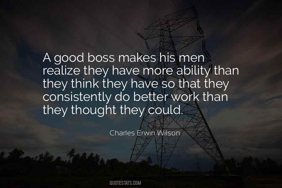 Good Boss Quotes #996929