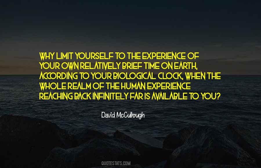 Why Limit Yourself Quotes #175921