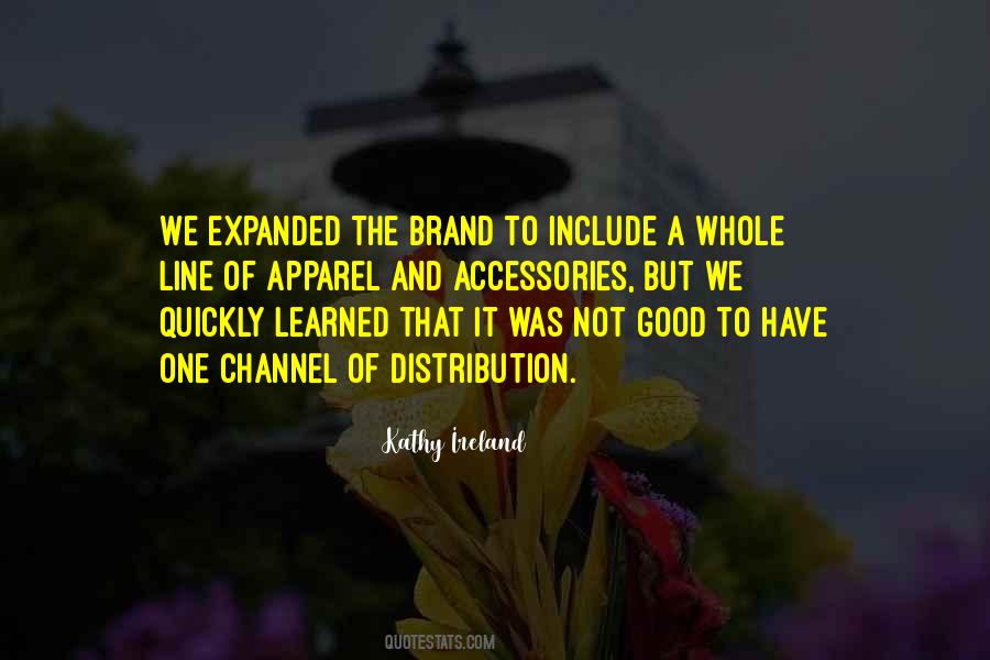 Good Brand Quotes #1183990