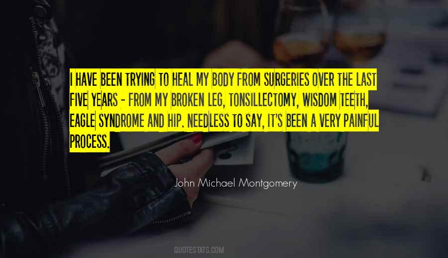 Painful Body Quotes #1118586