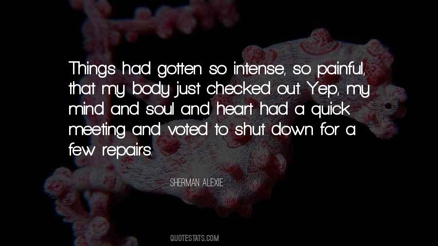 Painful Body Quotes #846791