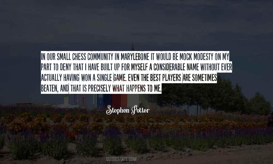 Chess Game For Quotes #329377