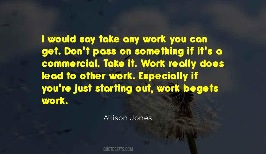 Out Work Quotes #1416457
