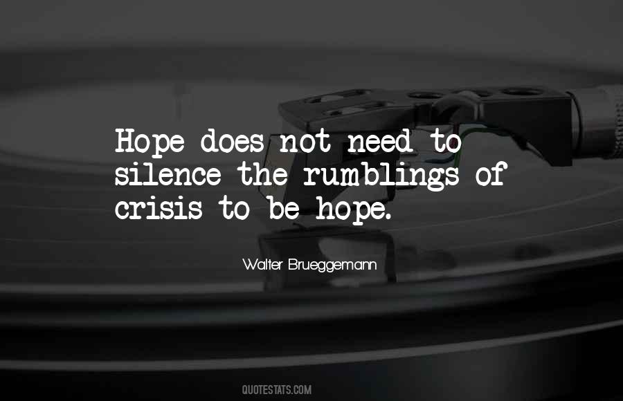 Be Hope Quotes #859427