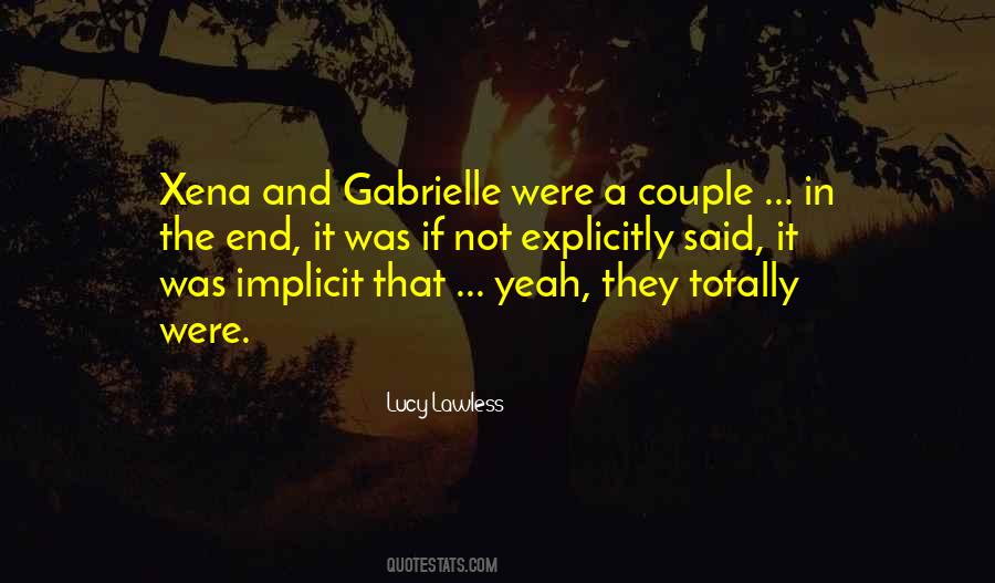 Quotes About Gabrielle #502646
