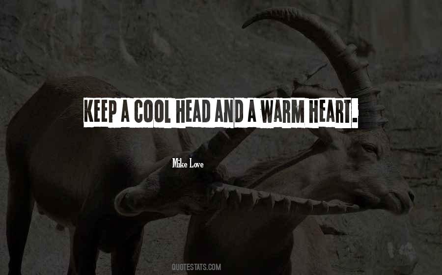 Quotes About A Cool Head #69797