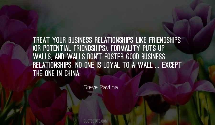 Good Business Relationships Quotes #1177005