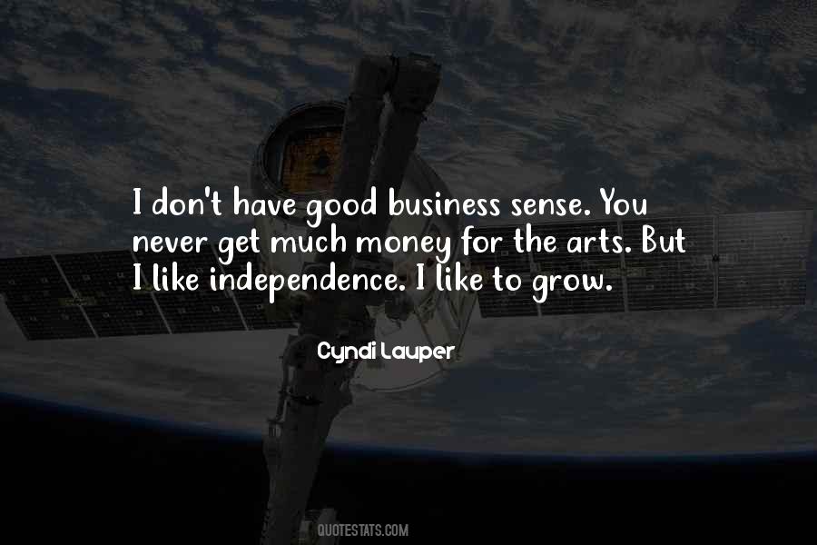 Good Business Sense Quotes #862486