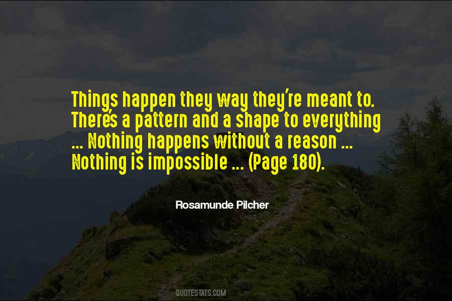 It All Happens For A Reason Quotes #82955