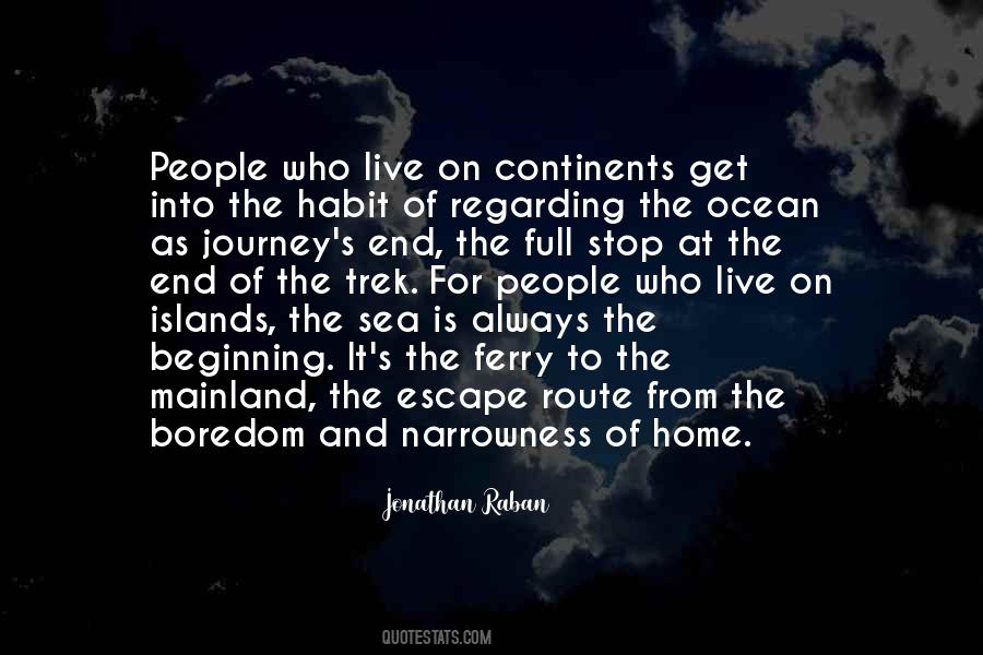 Ocean Journey Quotes #171360