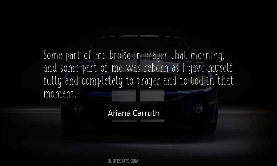 My Morning Prayer Quotes #204446