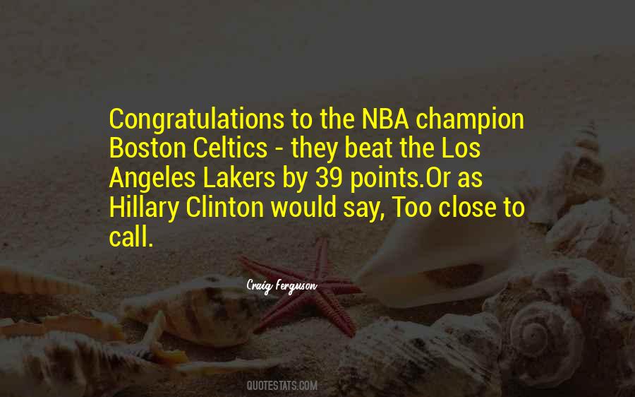 Quotes About The Nba #1358857