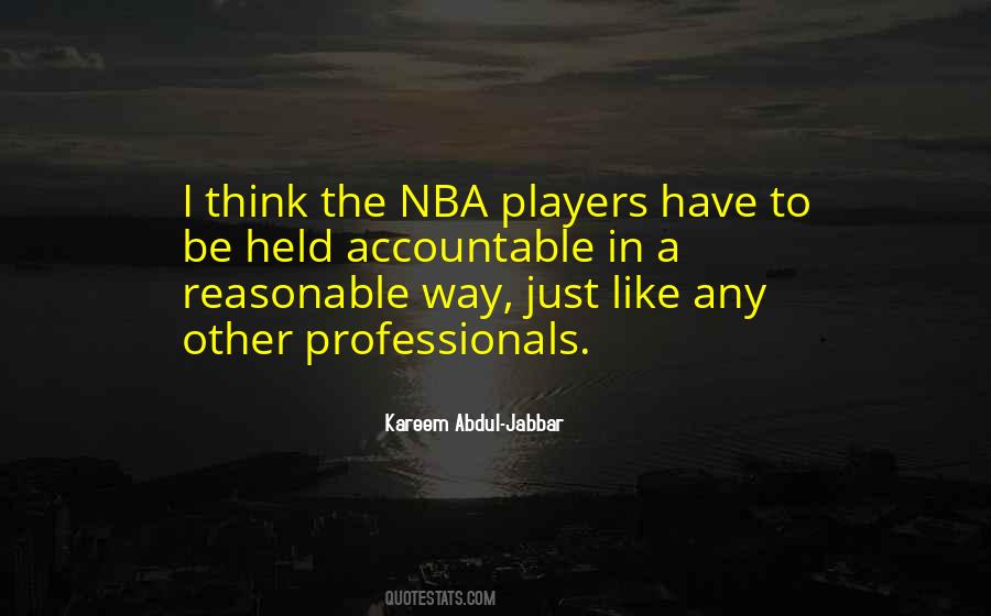 Quotes About The Nba #1474163