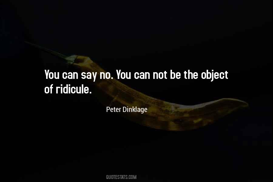 You Can Say No Quotes #273313