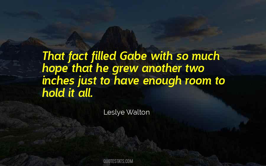 Quotes About Gabe #1602116