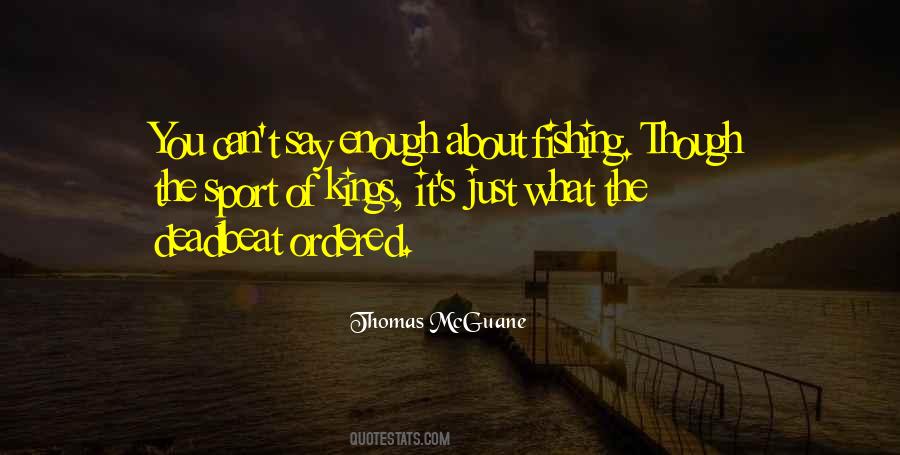 Fishing Sea Quotes #969379