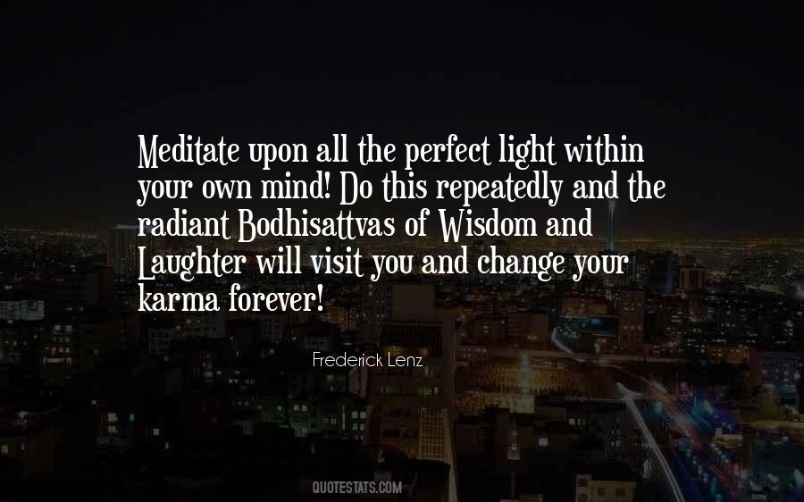 Own Karma Quotes #1582491