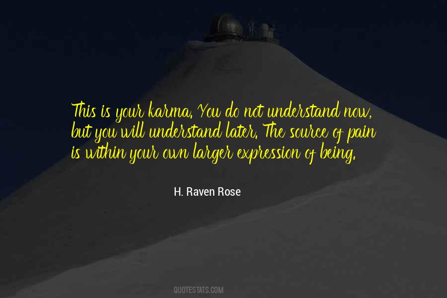 Own Karma Quotes #495008