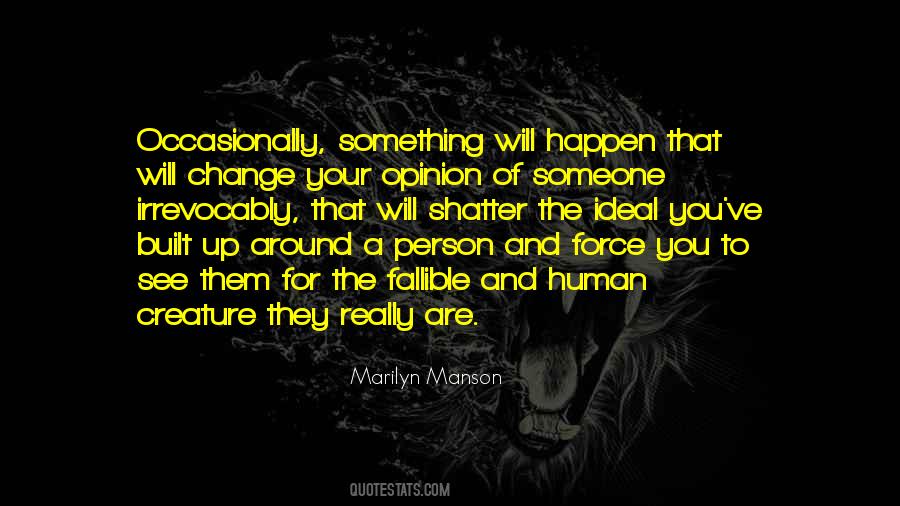 Quotes About Someone Change #1104322