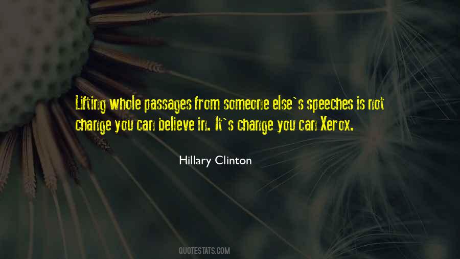 Quotes About Someone Change #1763232
