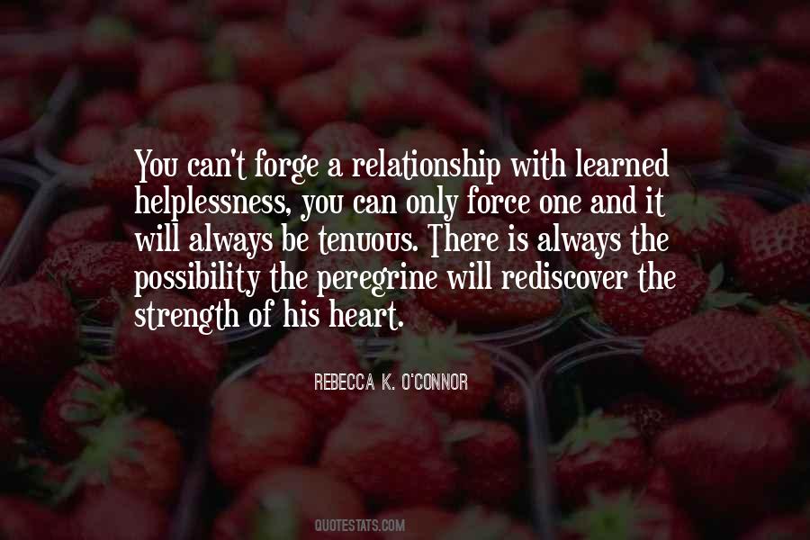 Strength Relationship Quotes #1831797