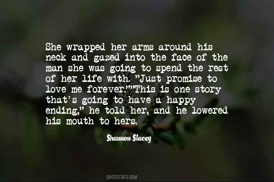 In His Arms Forever Quotes #748657