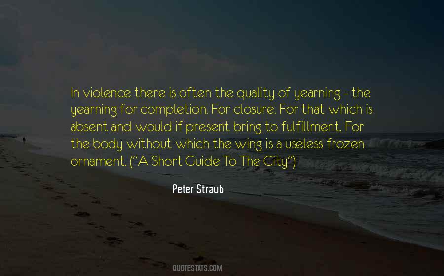 Short City Quotes #1230547