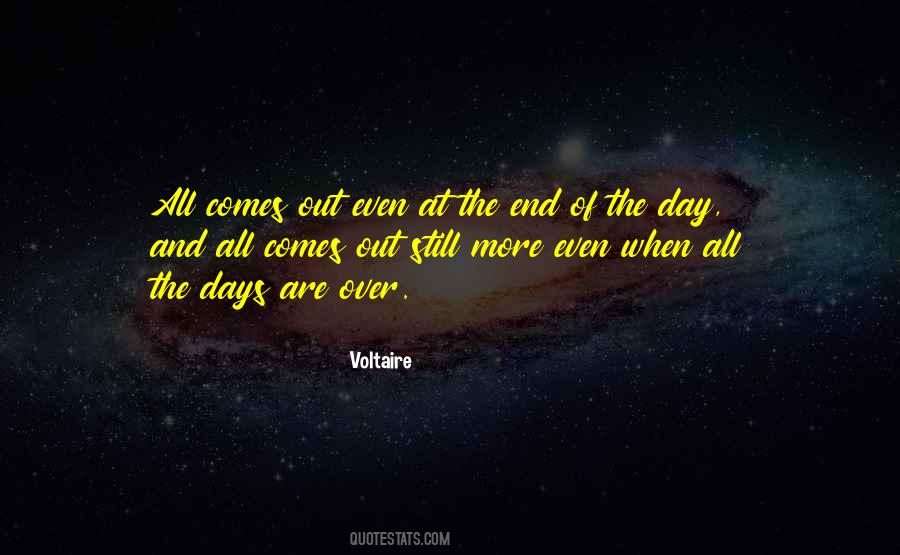 Quotes About The End Of Days #401083