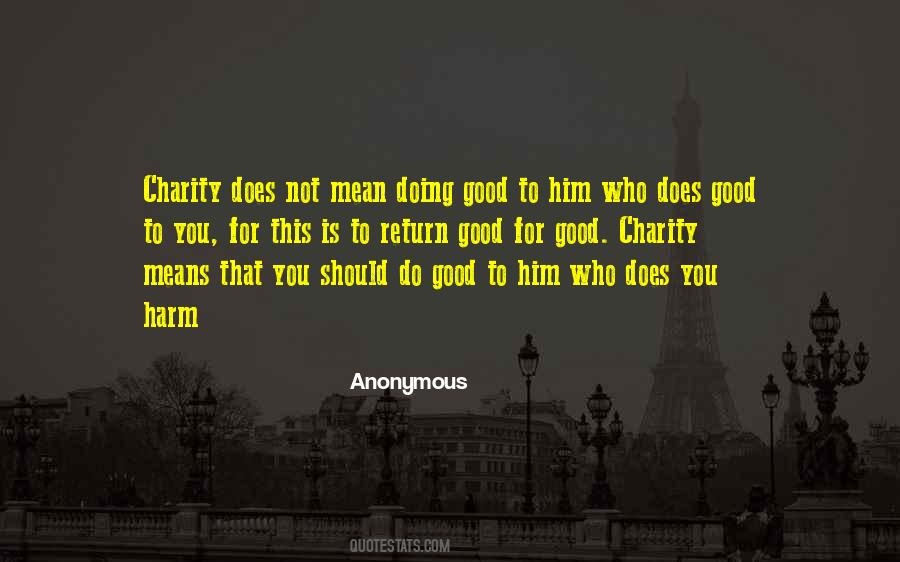 Good Charity Quotes #1133904