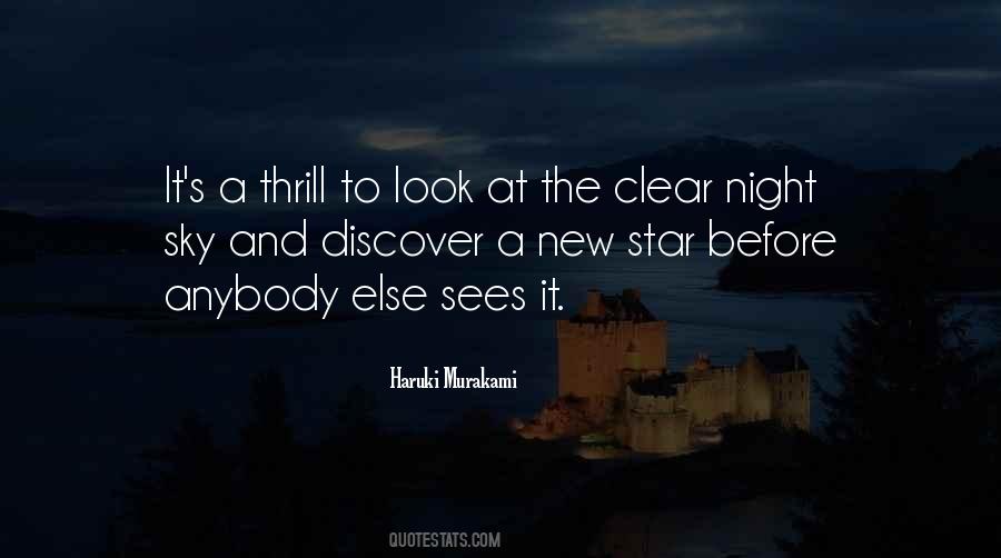Quotes About Sky Night #50304