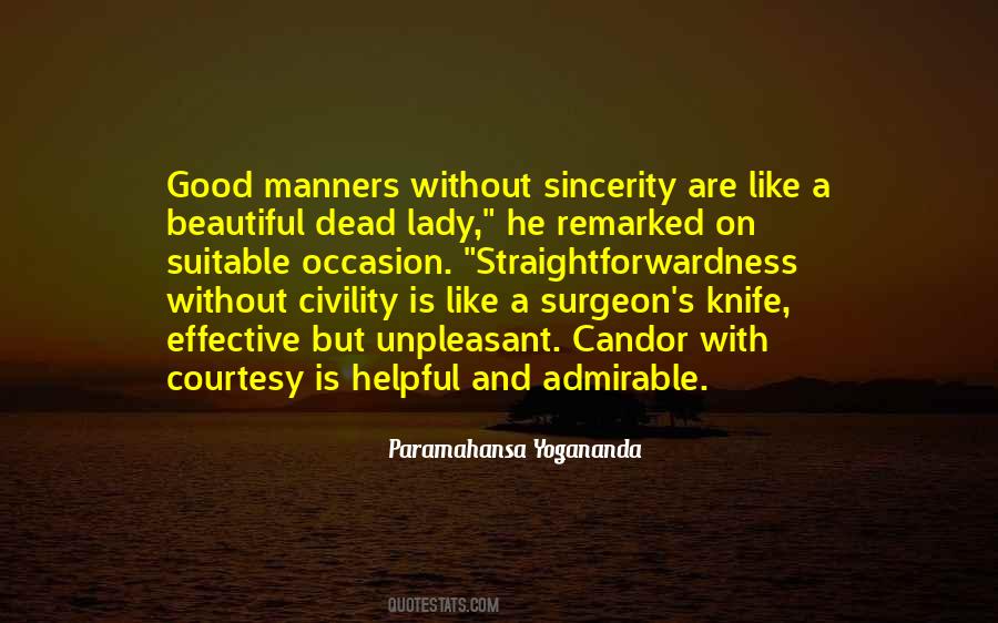 Good Civility Quotes #1342359