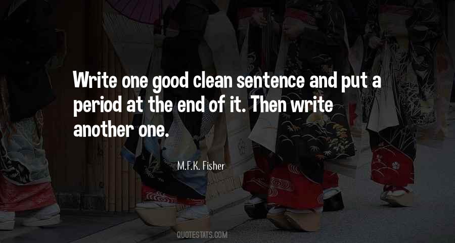 Good Clean Quotes #1579614