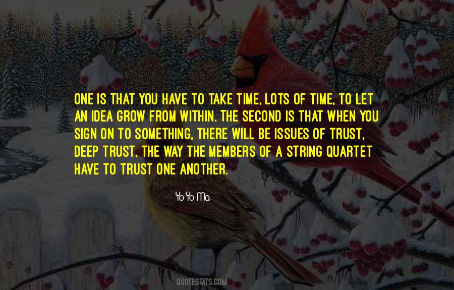 I Have Trust Issues Quotes #225652