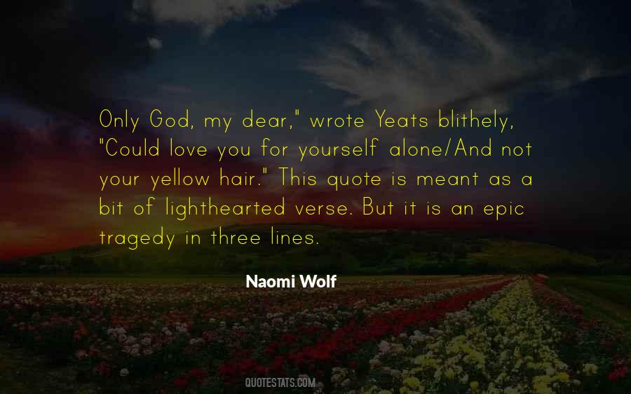 Love You Alone Quotes #1774533