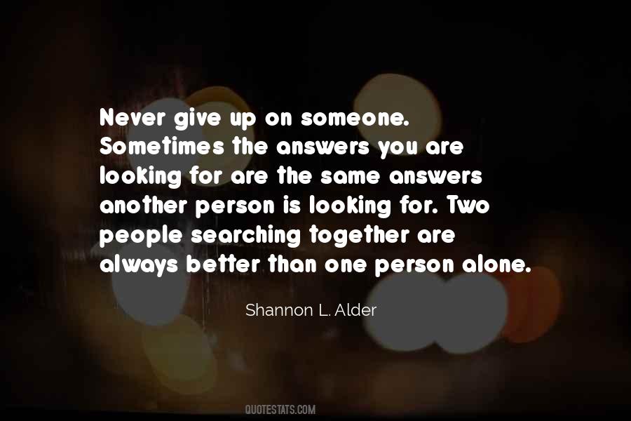 Love You Alone Quotes #1793626