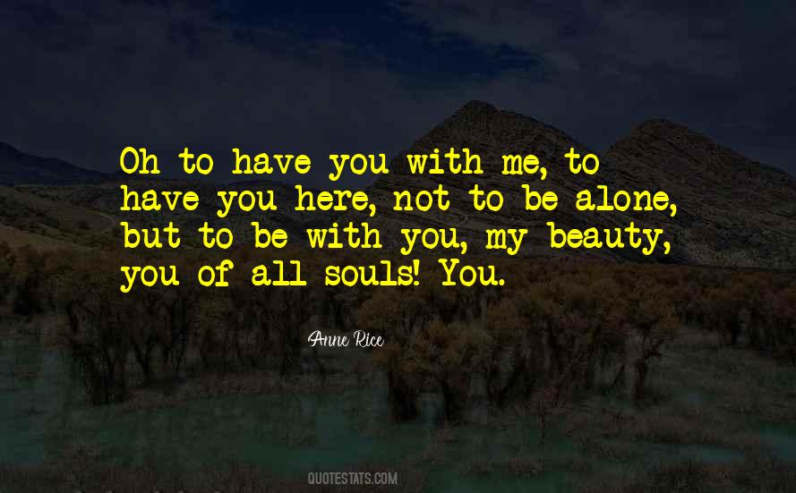 Love You Alone Quotes #287611