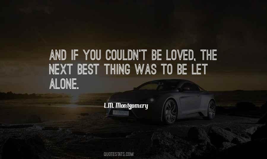 Love You Alone Quotes #675240