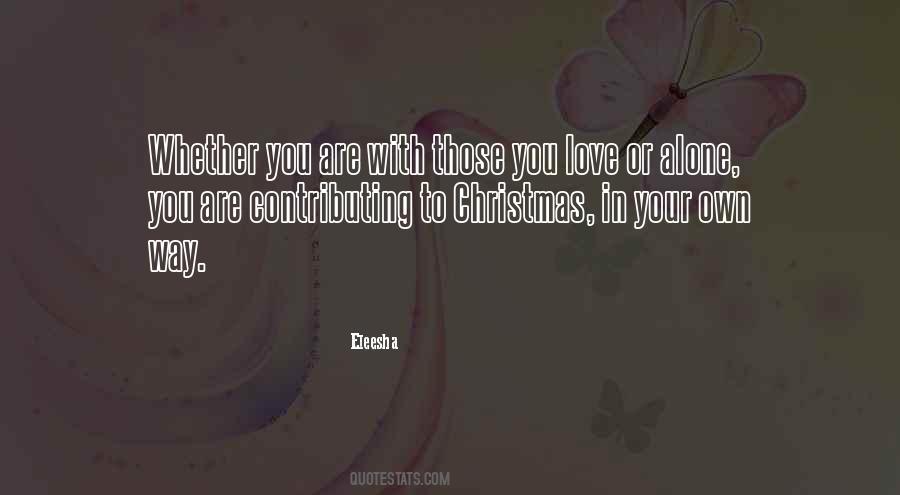 Love You Alone Quotes #883846